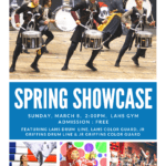 LAHS – Drumline Spring Showcase Flyer 20